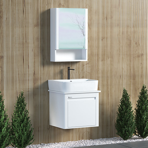 PVC vanity cabinet model D-6018